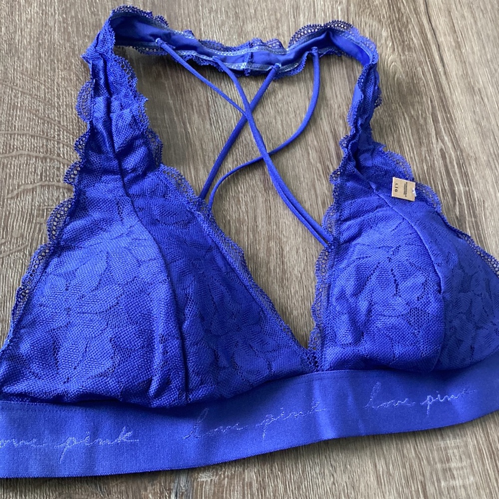 NWT Victoria’s Secret PINK lace bralette - Picture 3 of 4